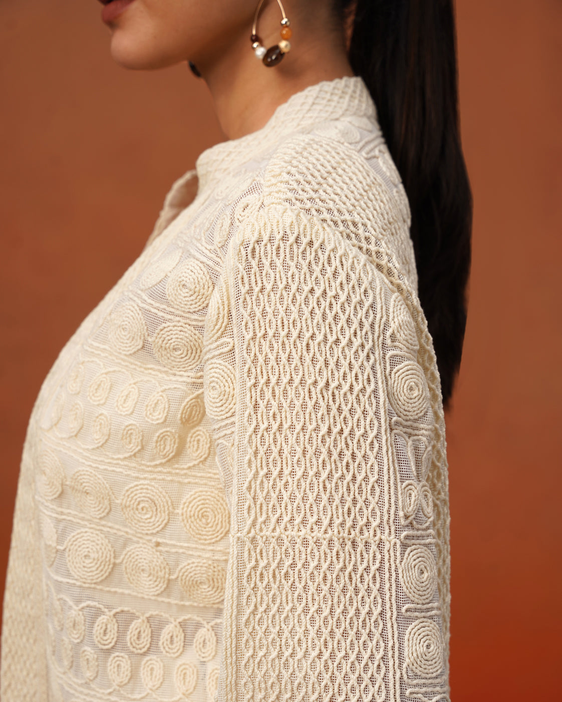 The Lumière Edit - The Celine Ivory Three-Piece Jacket Set