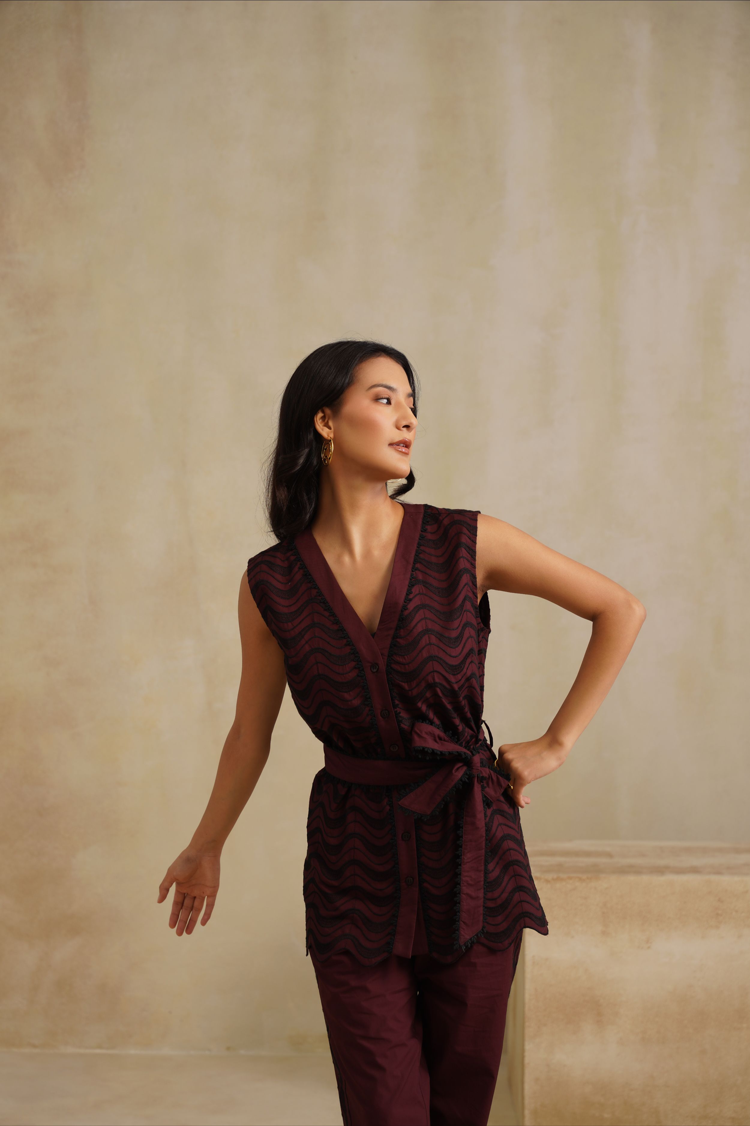 Aubergine Luxe Co-ord
