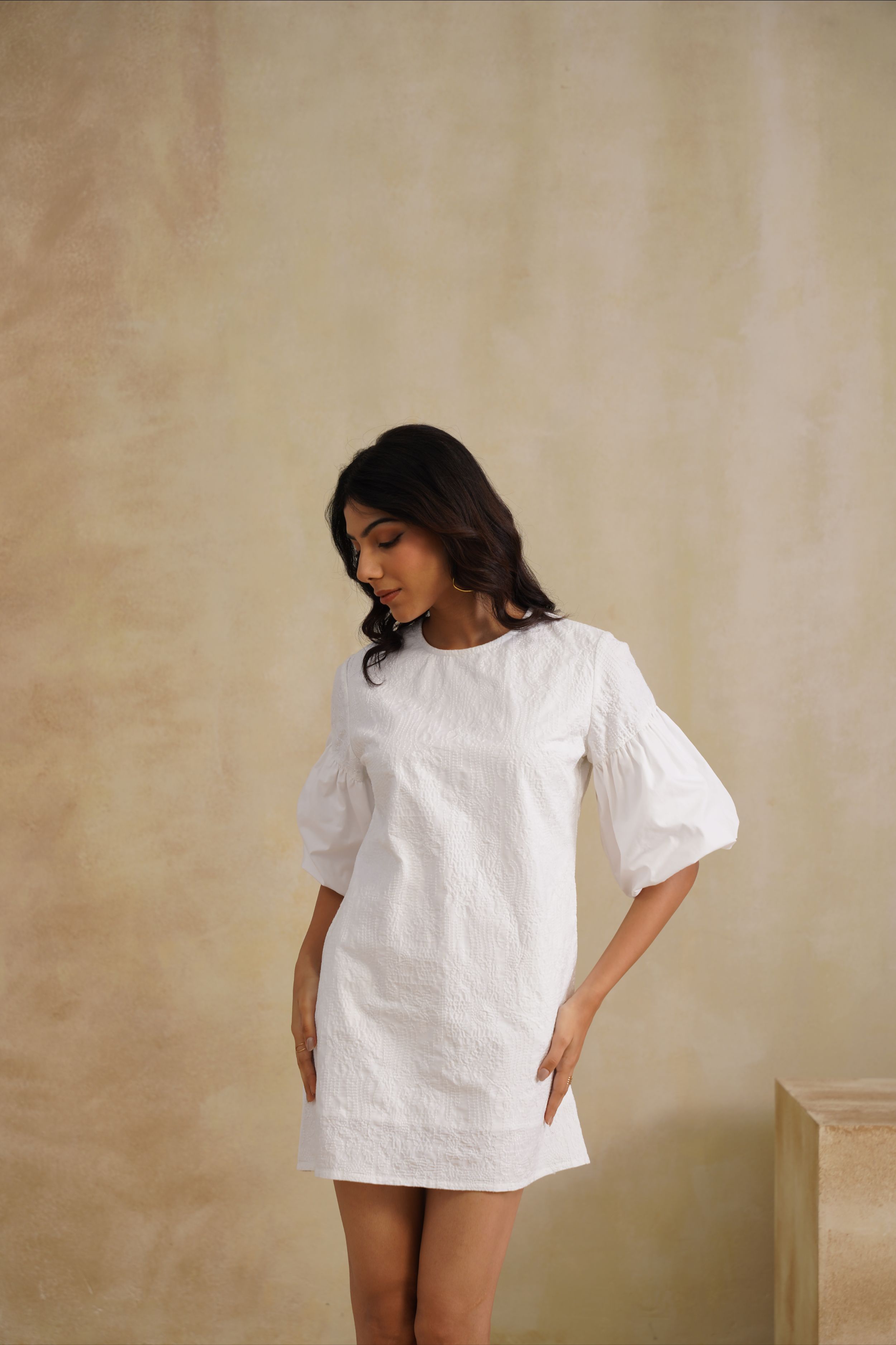 Celeste Puff Sleeve Dress