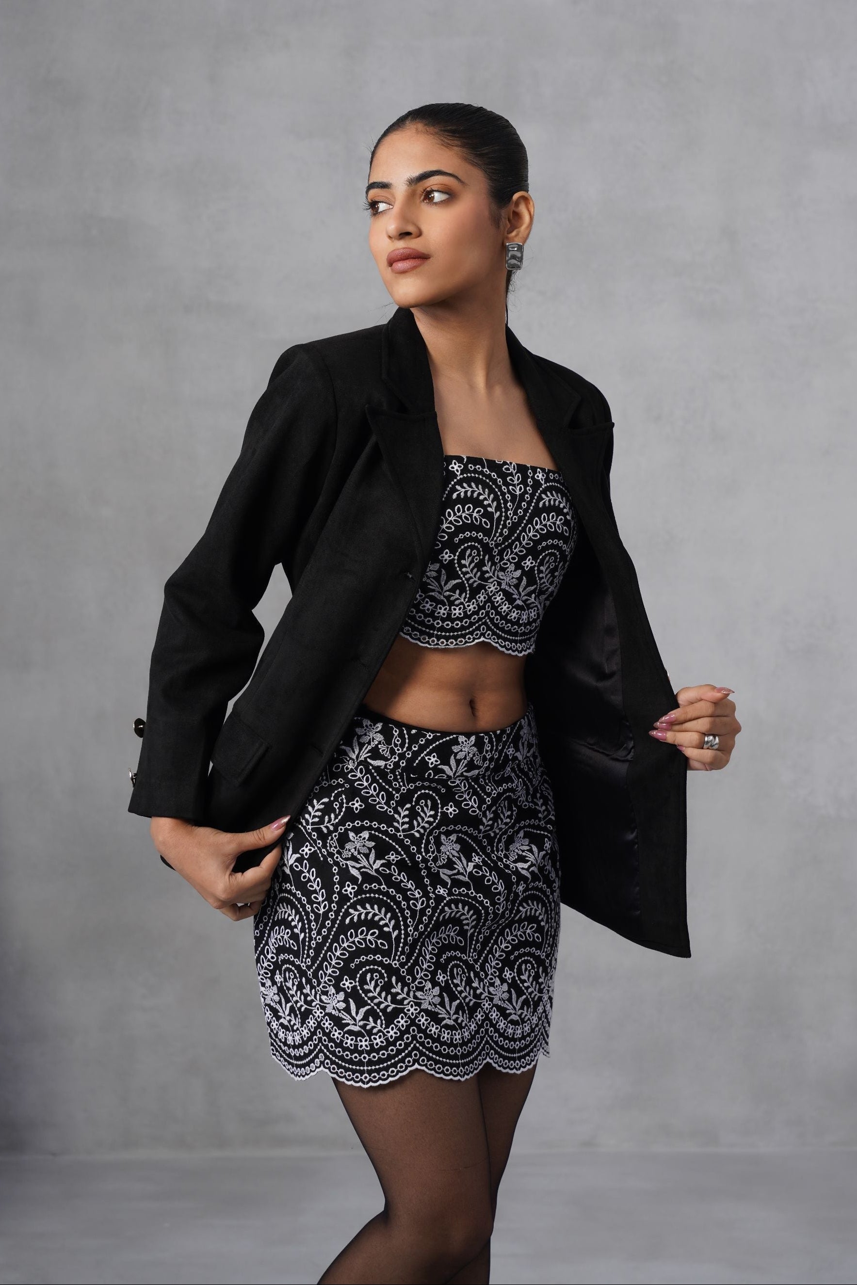 The Noir Mini Skirt