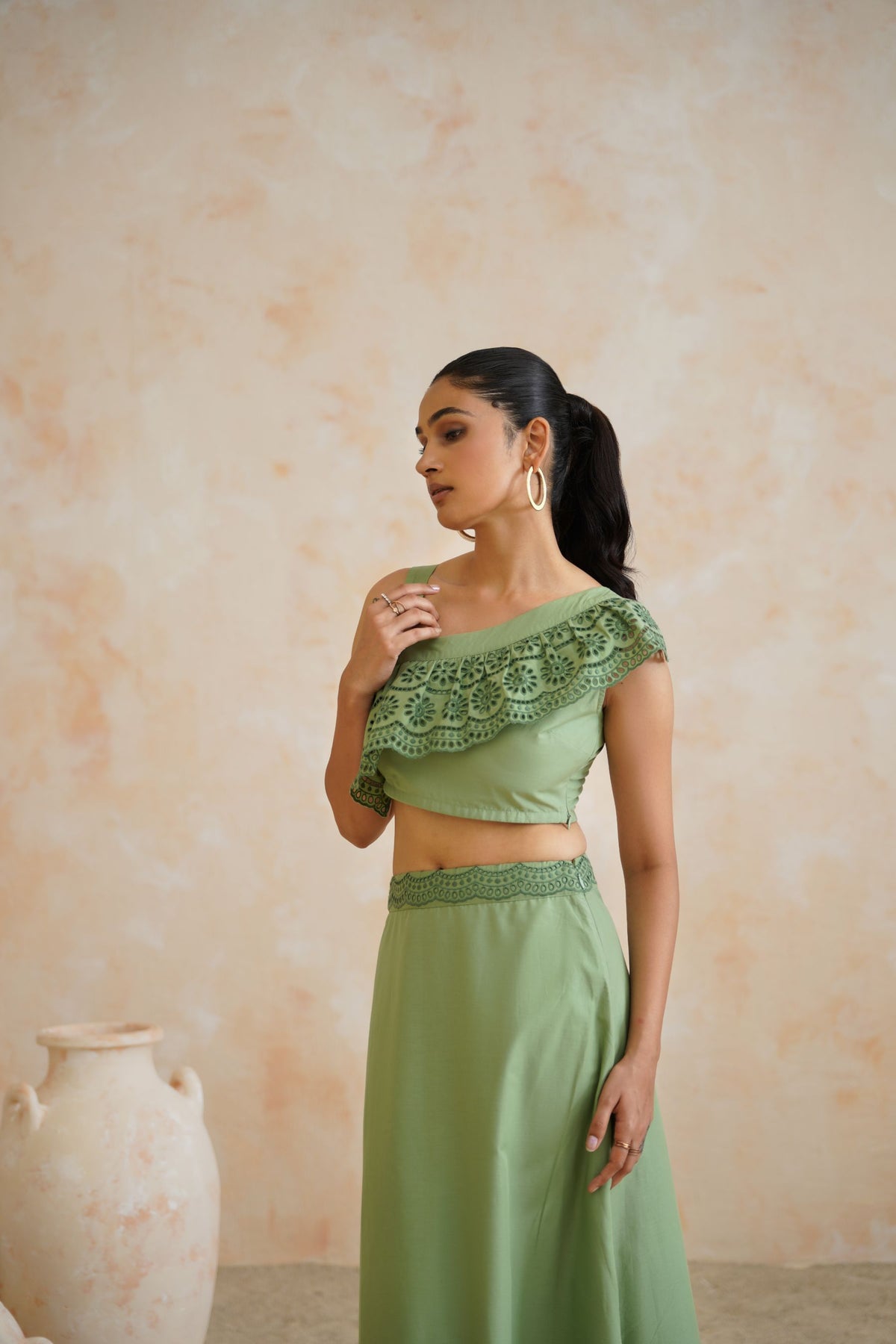 The Pistachio Bloom Co-ord Set