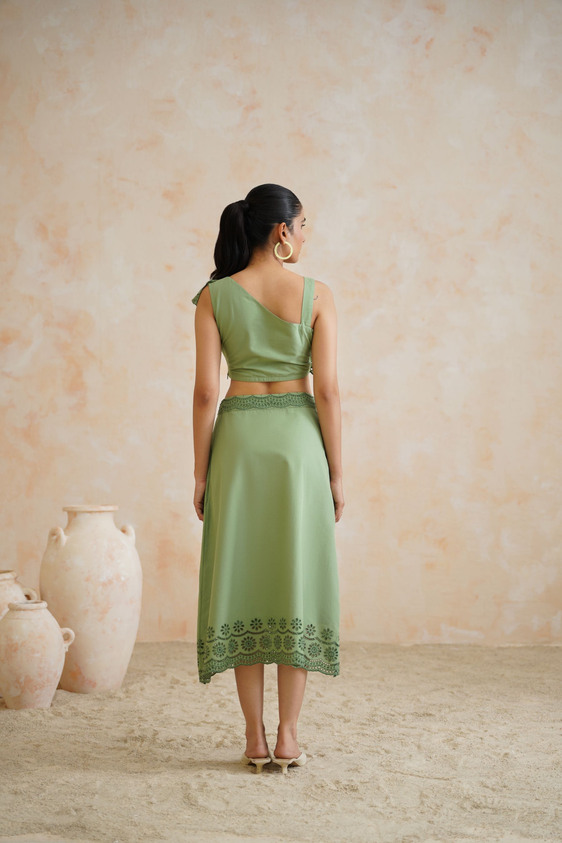 The Pistachio Bloom Co-ord Set