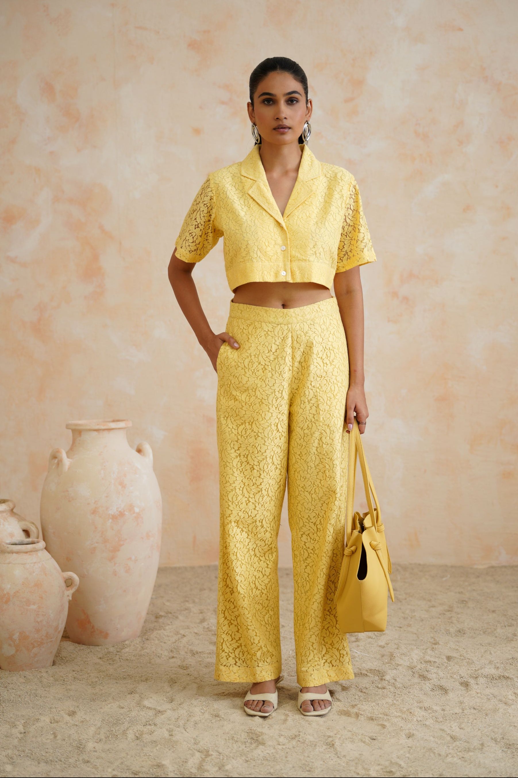 The Lemon Lace Power Co-Ord