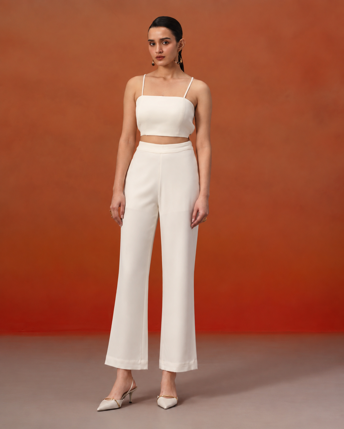 The Lumière Edit - The Celine Ivory Three-Piece Jacket Set
