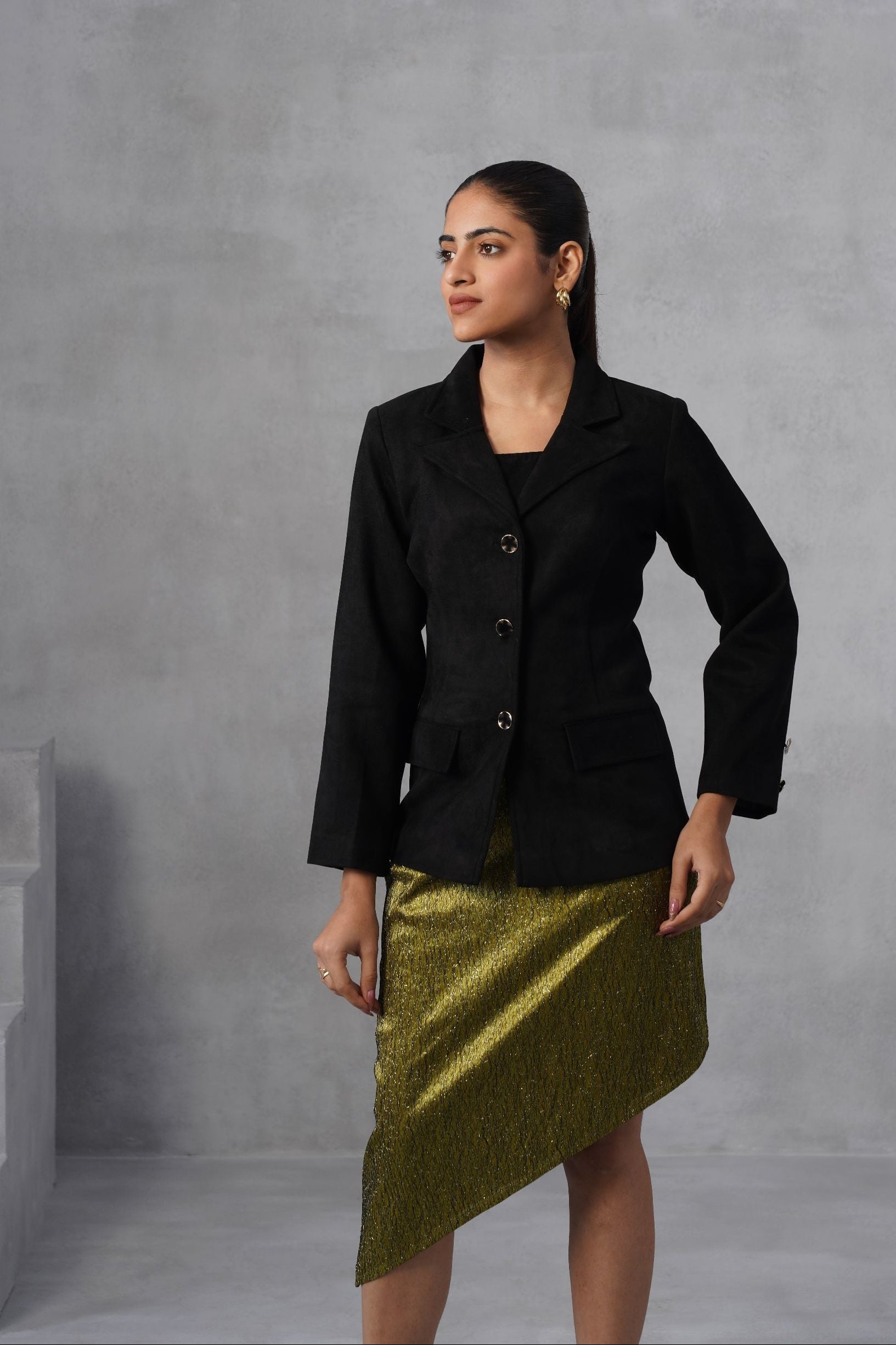 Midnight Glamour Blazer