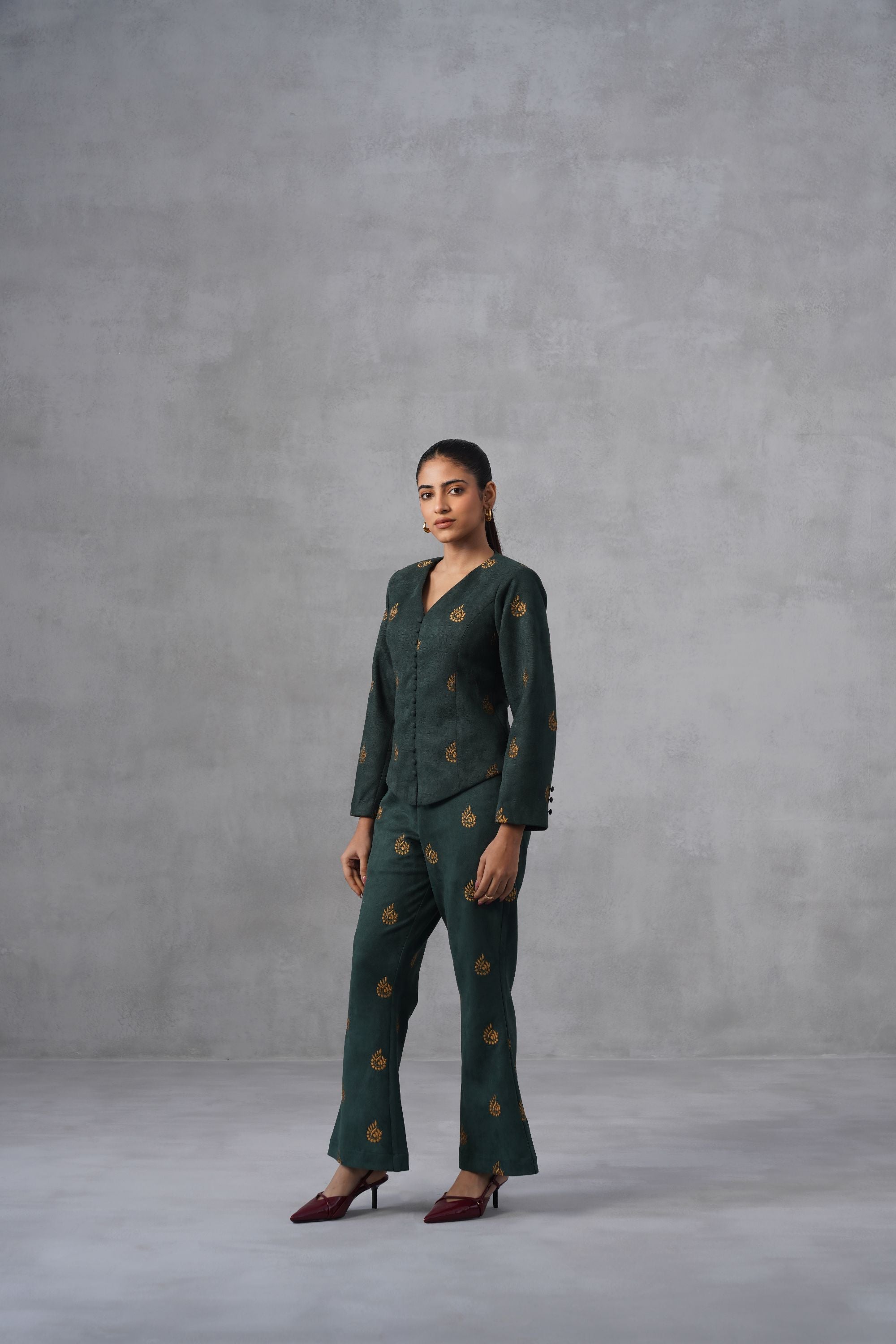 Forest Bloom Blazer