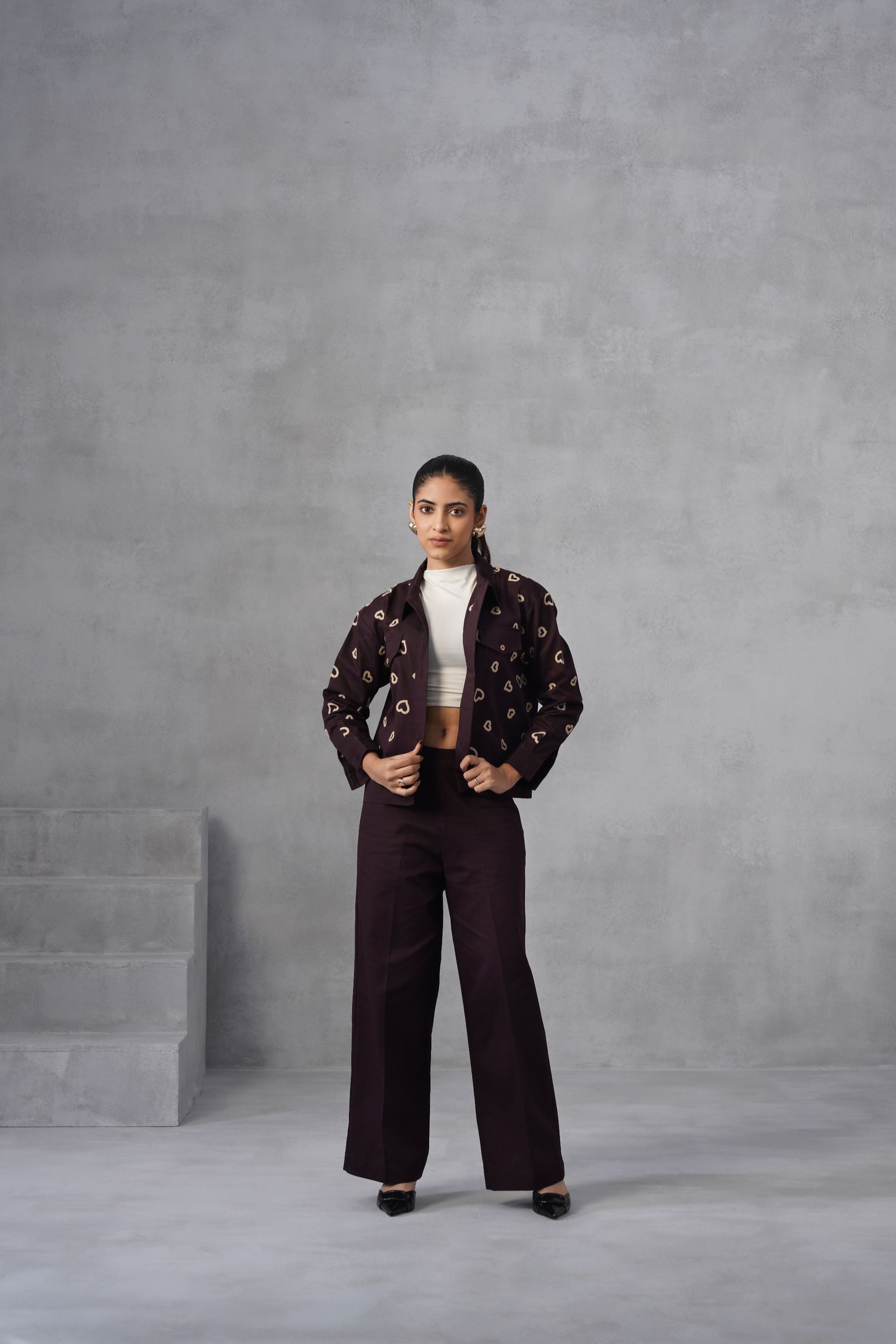 Midnight Heart Co-ord Set