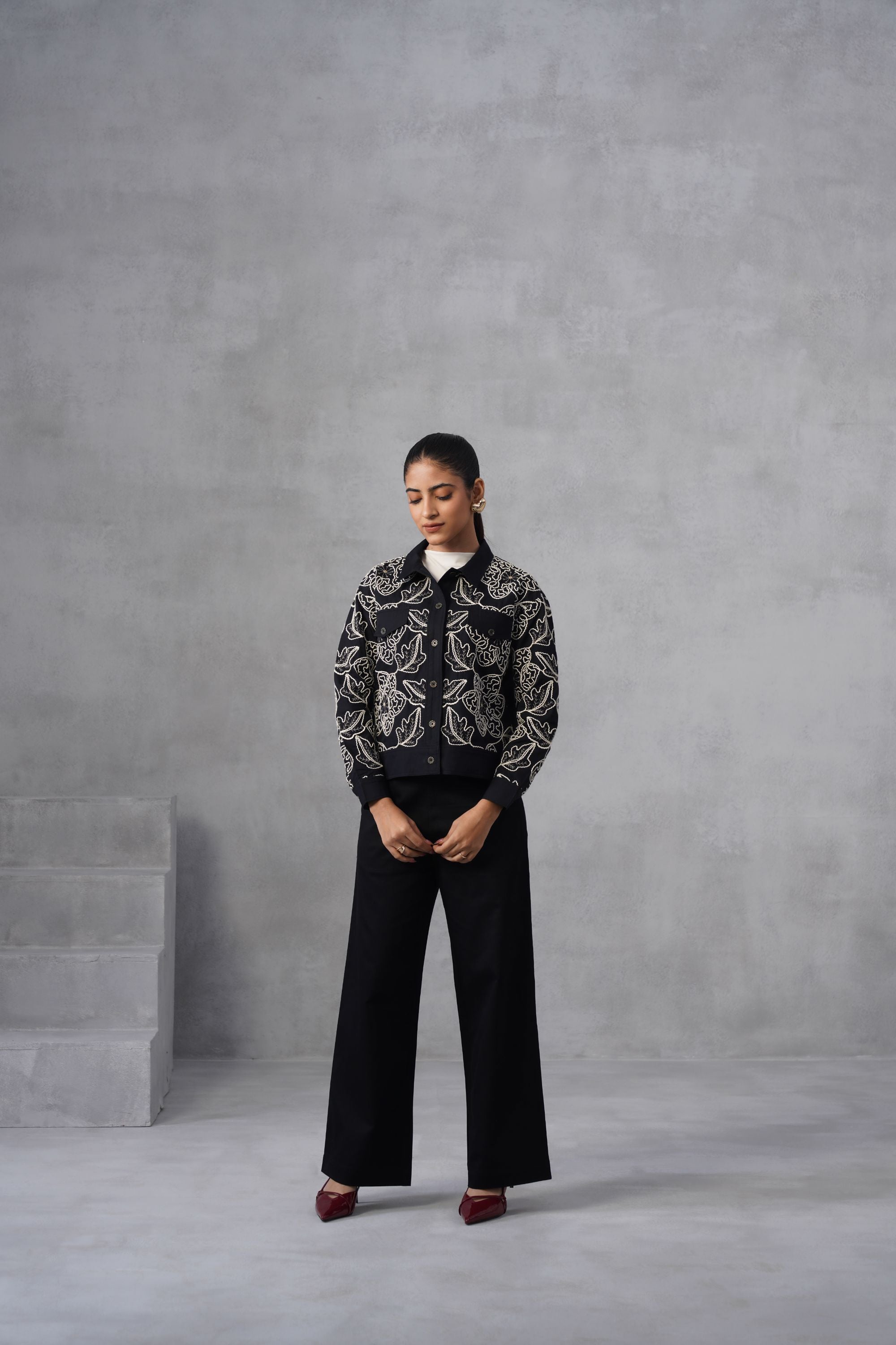 White Foliage Co-ord