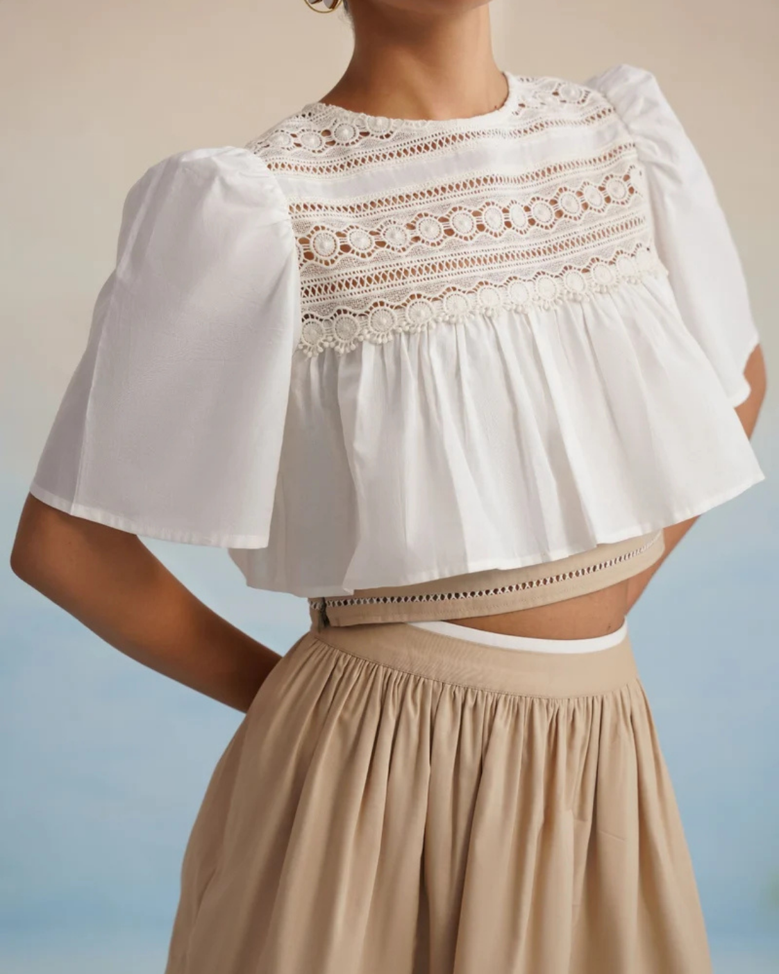 The Biscotti Tiered Skirt Set