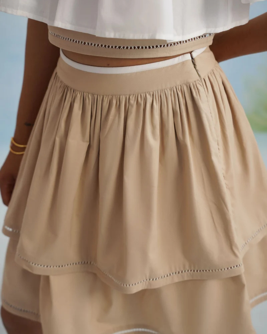 The Biscotti Tiered Skirt Set
