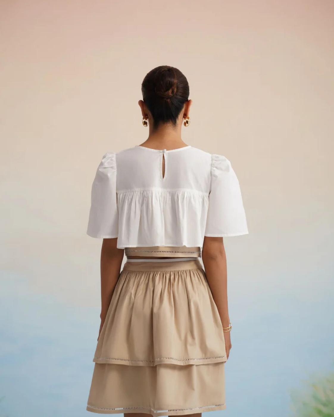 The Biscotti Tiered Skirt Set