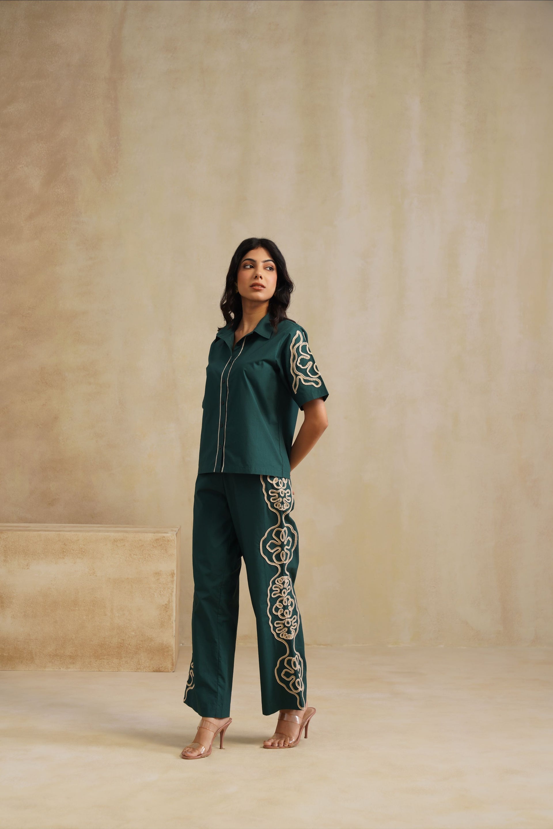Green Mirage Pants