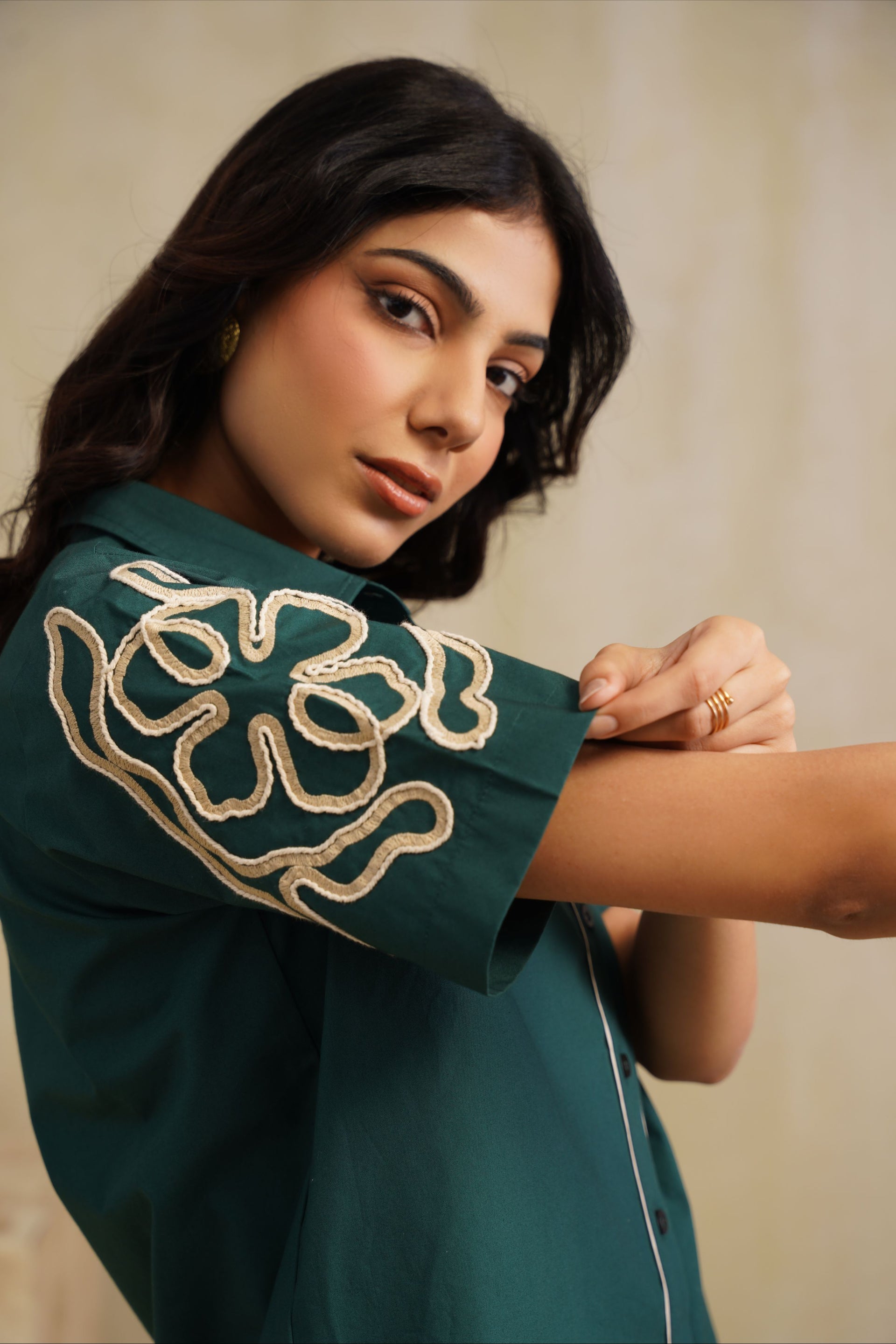 Green Mirage Top