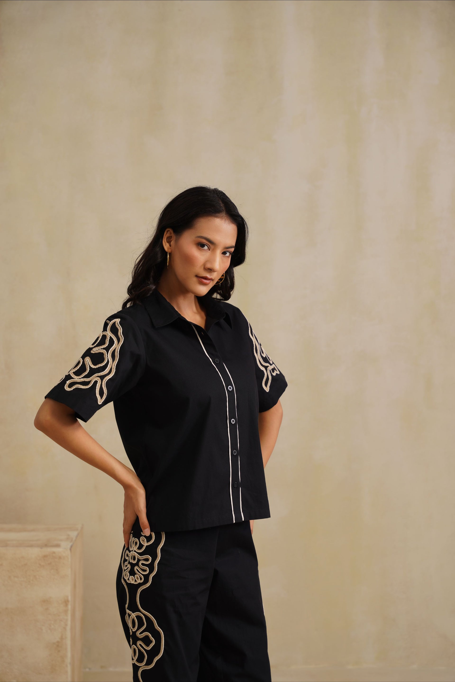 Black Mirage Top