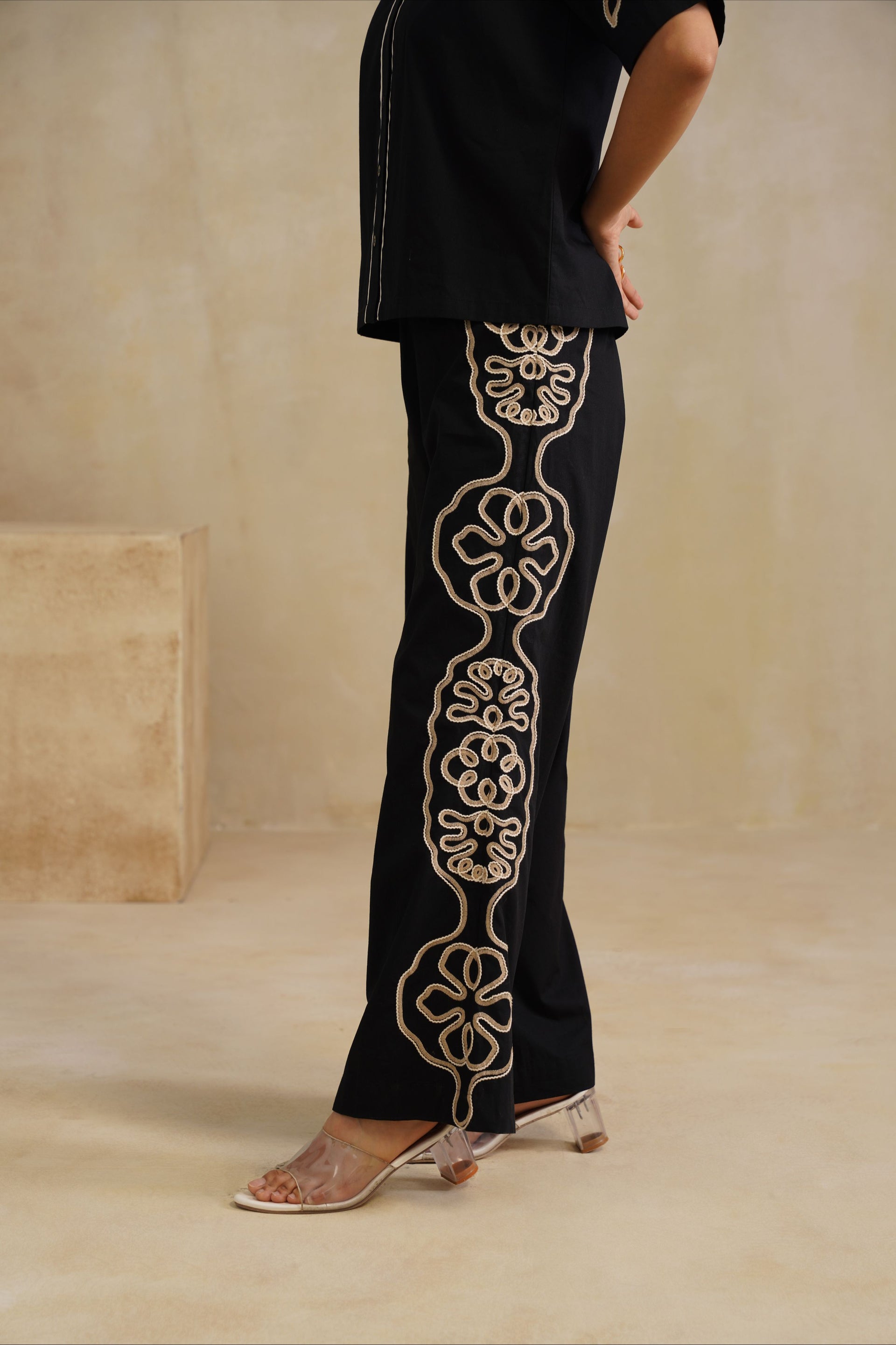 Black Mirage Pants