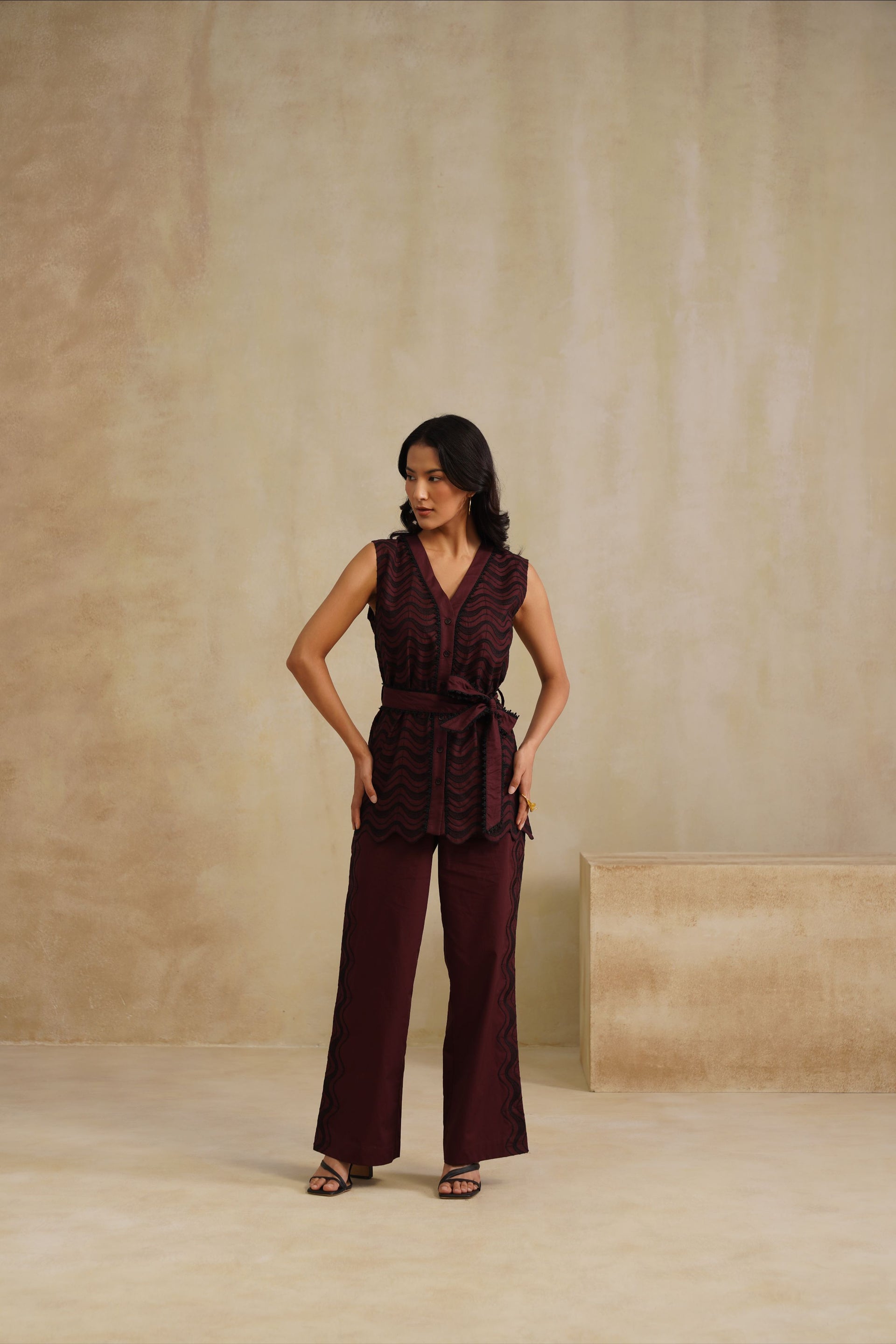 Aubergine Luxe Co-ord