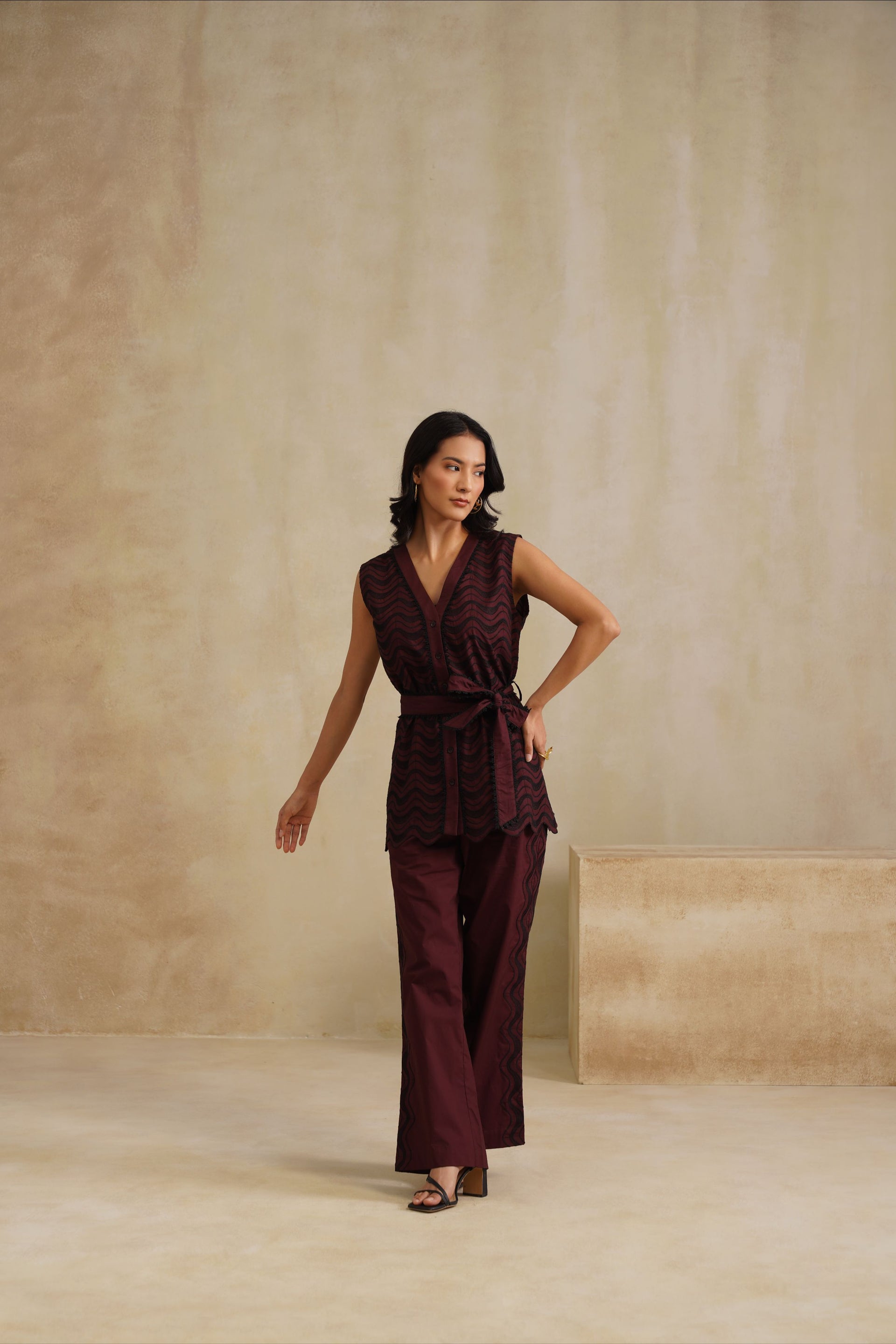 Aubergine Luxe Co-ord