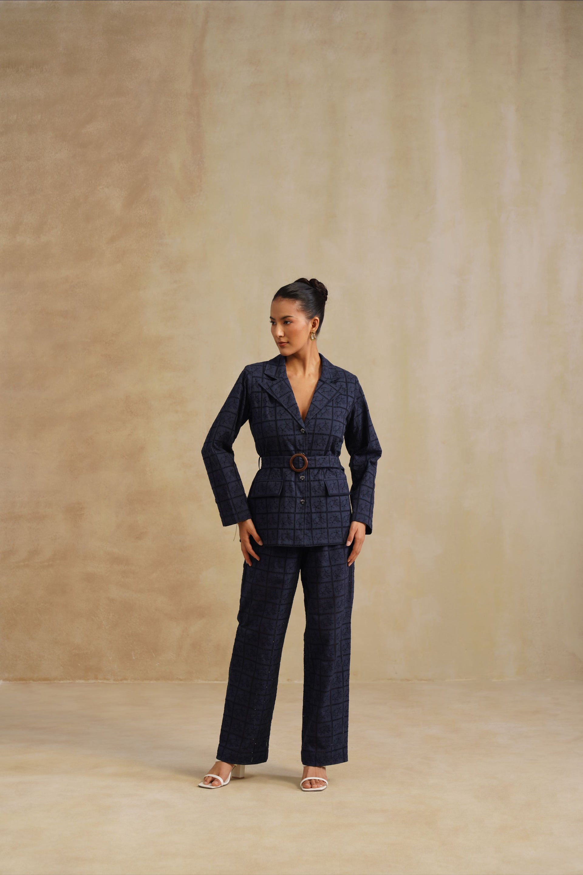 Blue Noir Pants