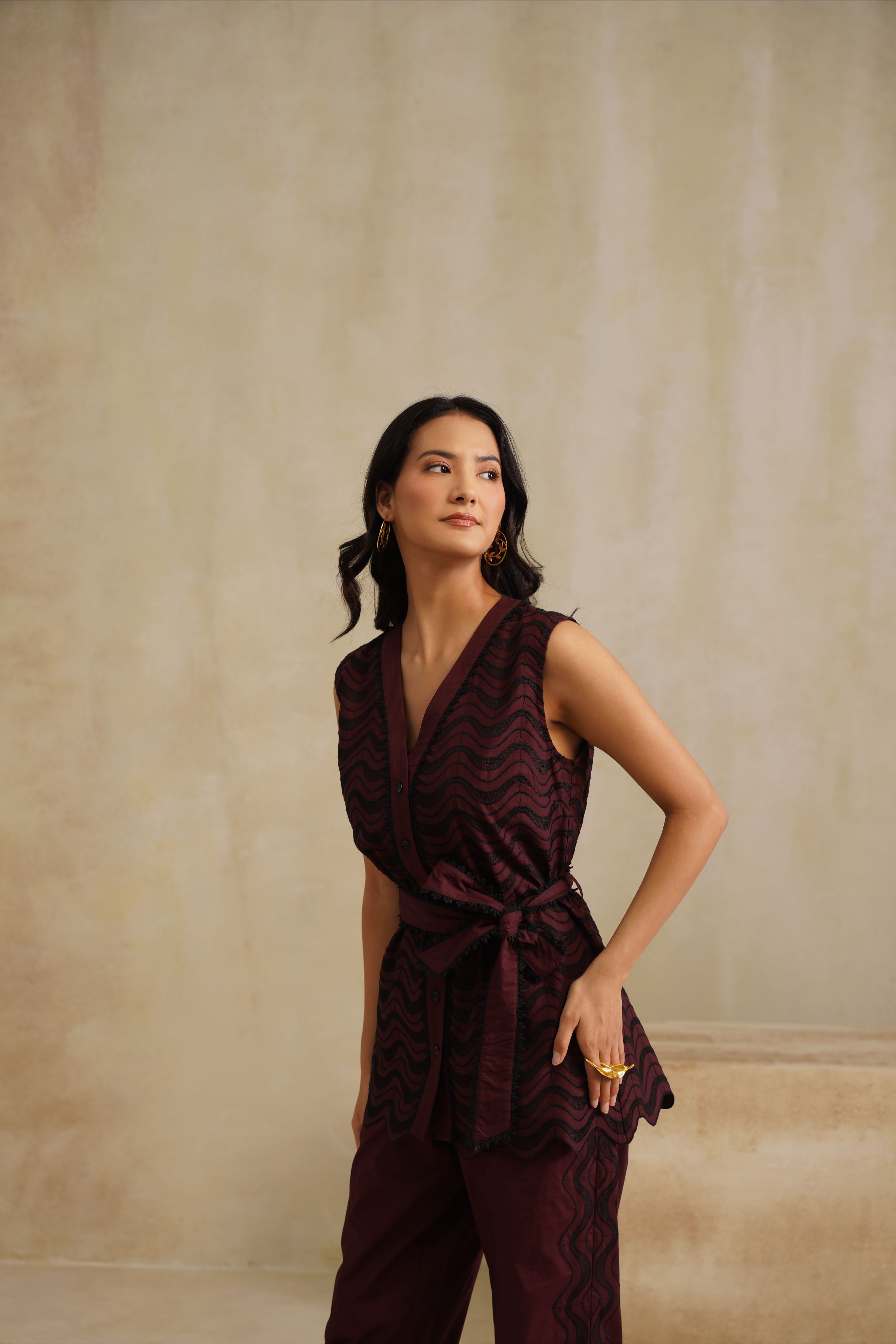 Aubergine Luxe Co-ord