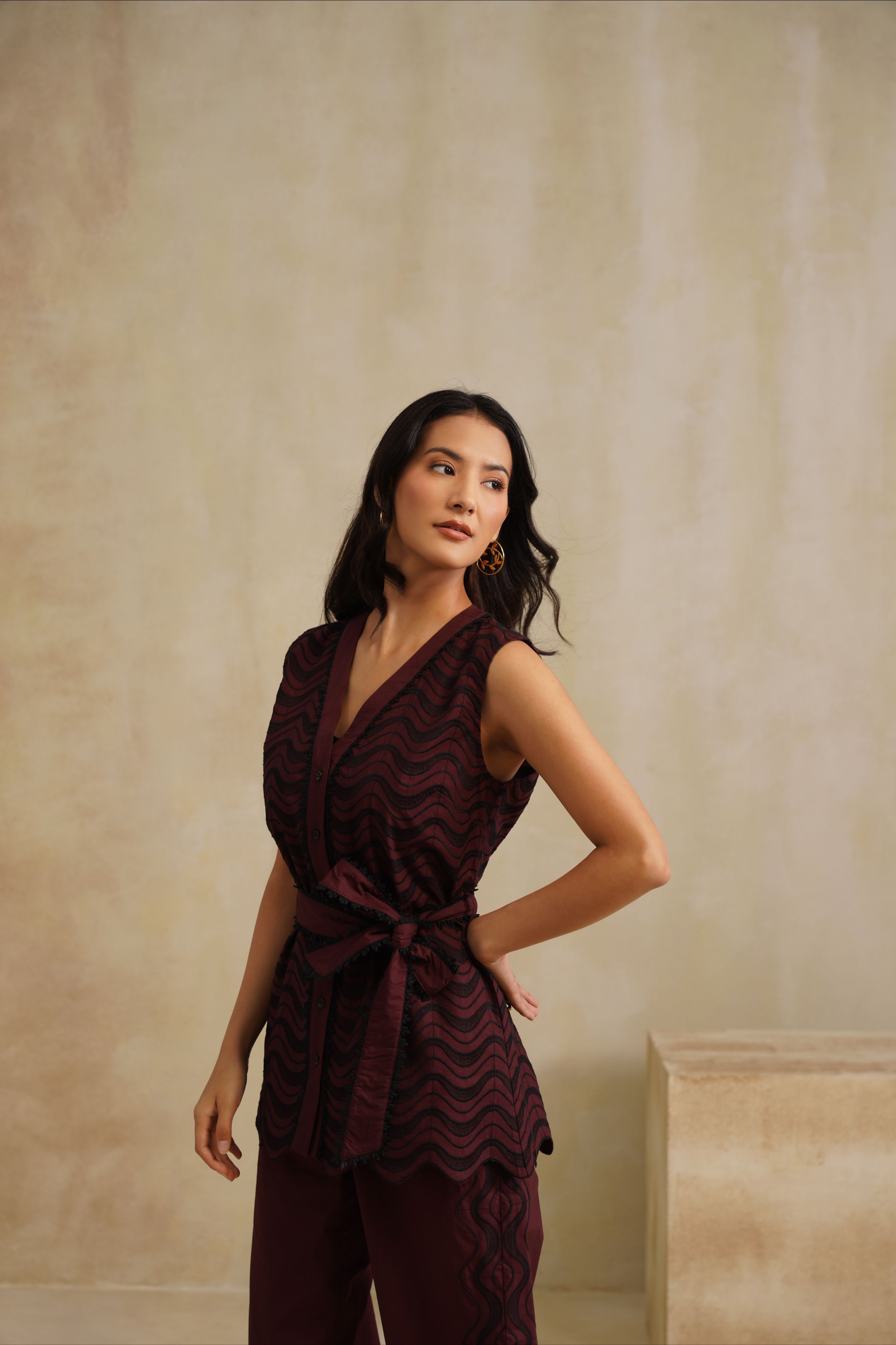 Aubergine Luxe Co-ord