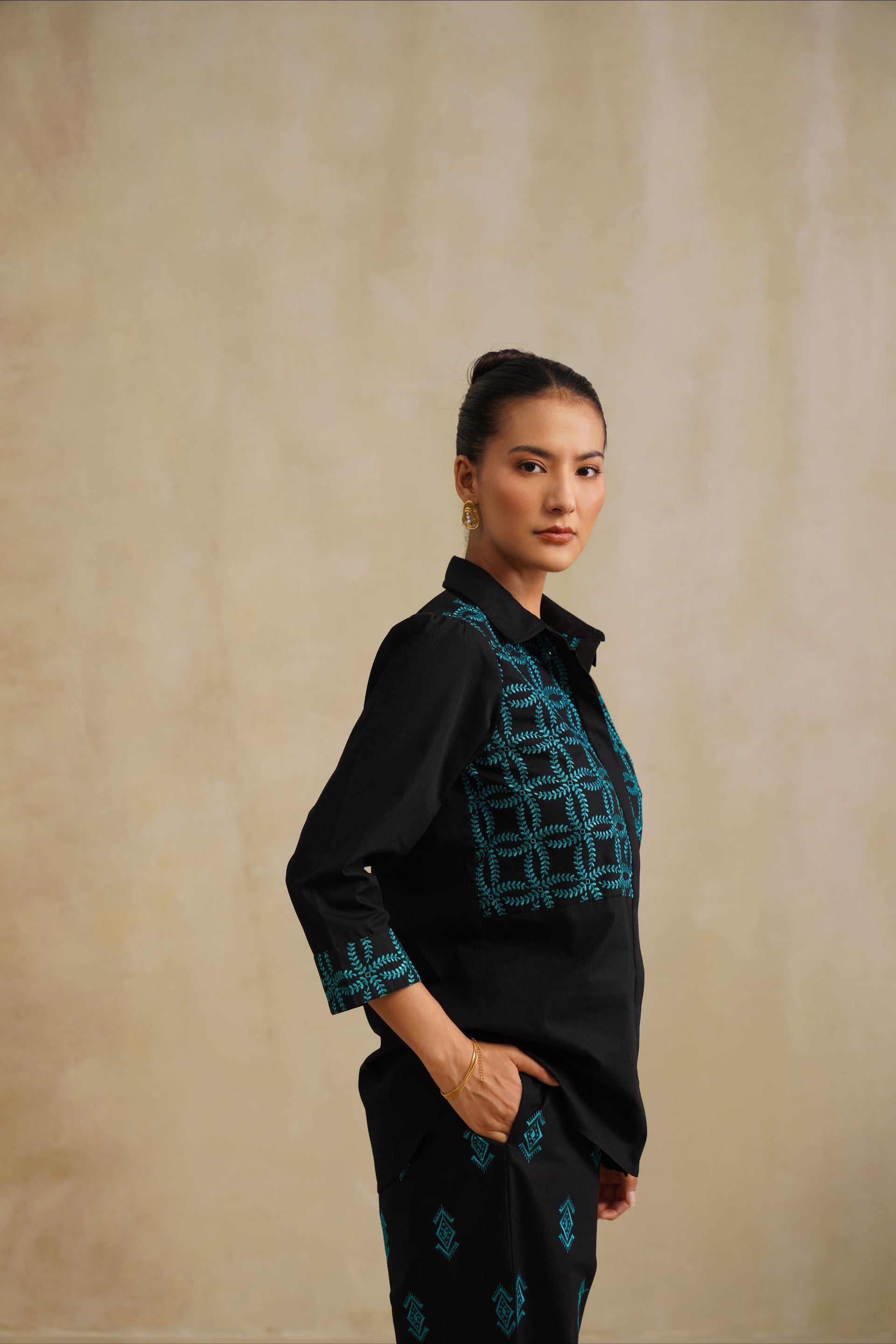 Noor Detail Co ord Set