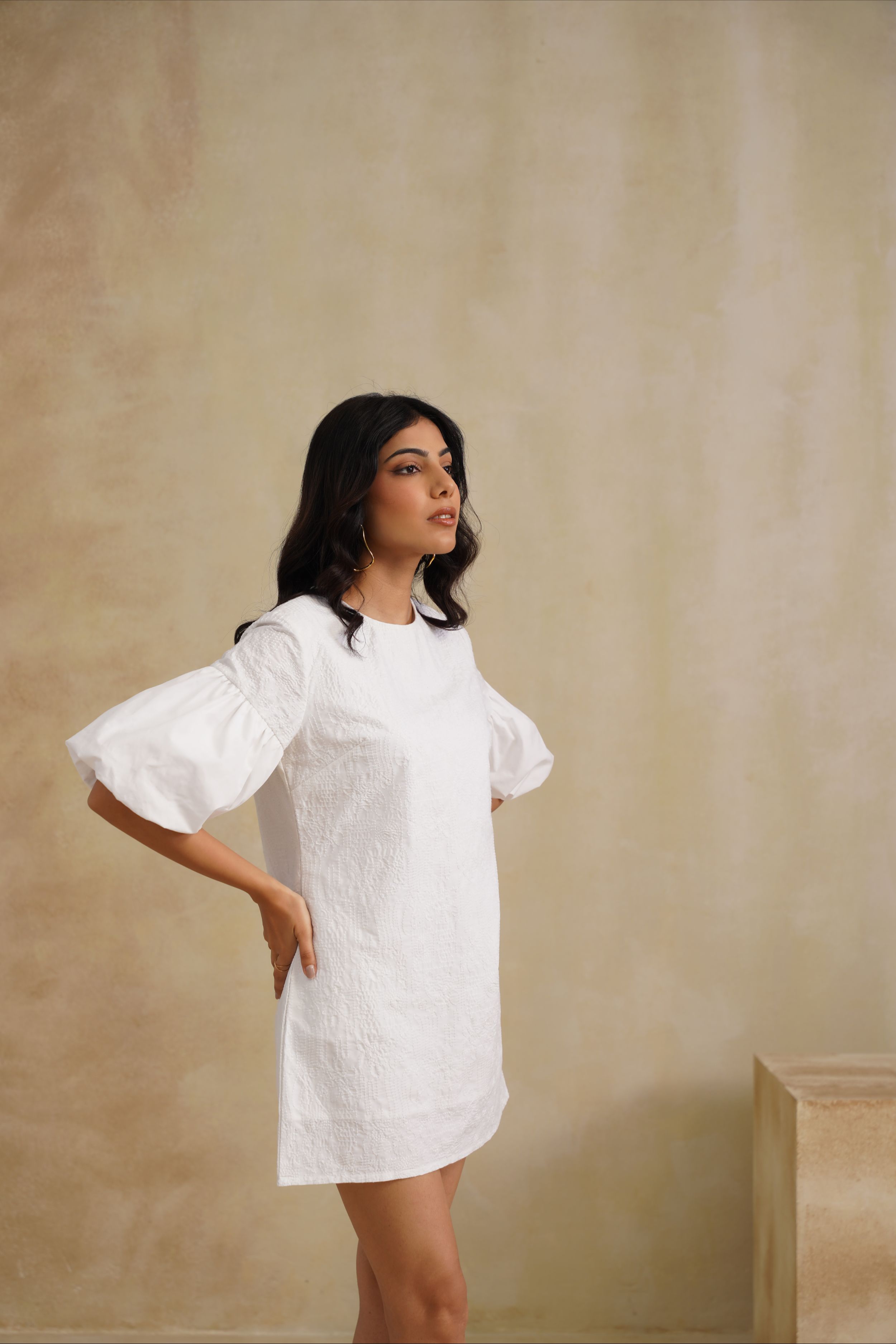 Celeste Puff Sleeve Dress