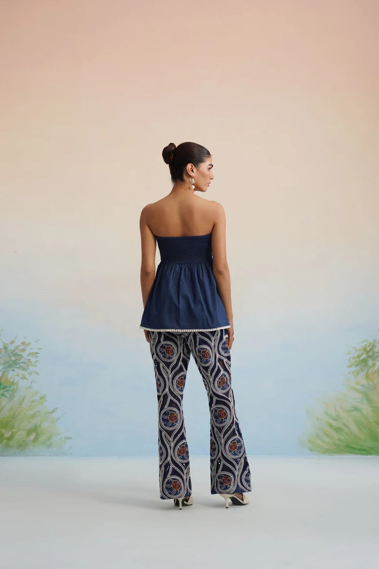 The Midnight Motif Embroidered Trousers
