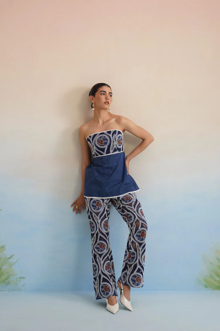 The Midnight Motif Embroidered Trousers