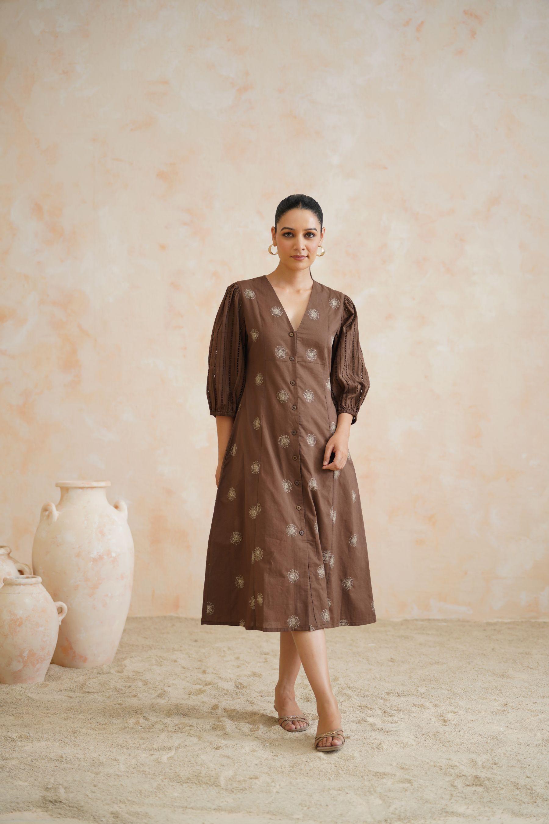 Earthloom Dusk Midi Dress