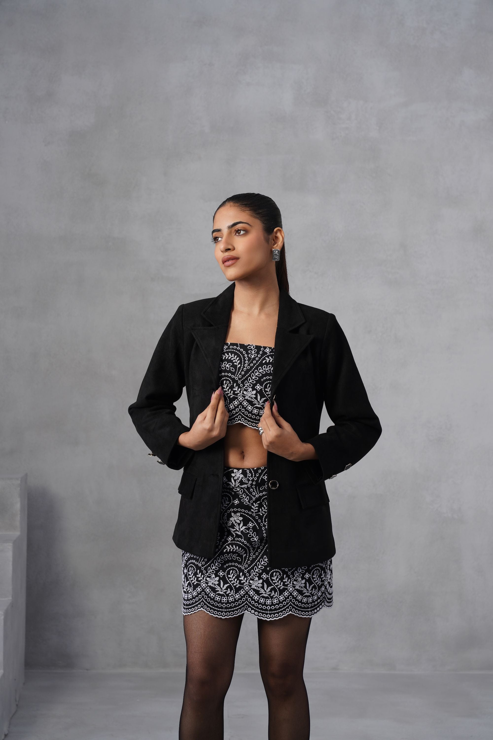 The Noir Mini Skirt