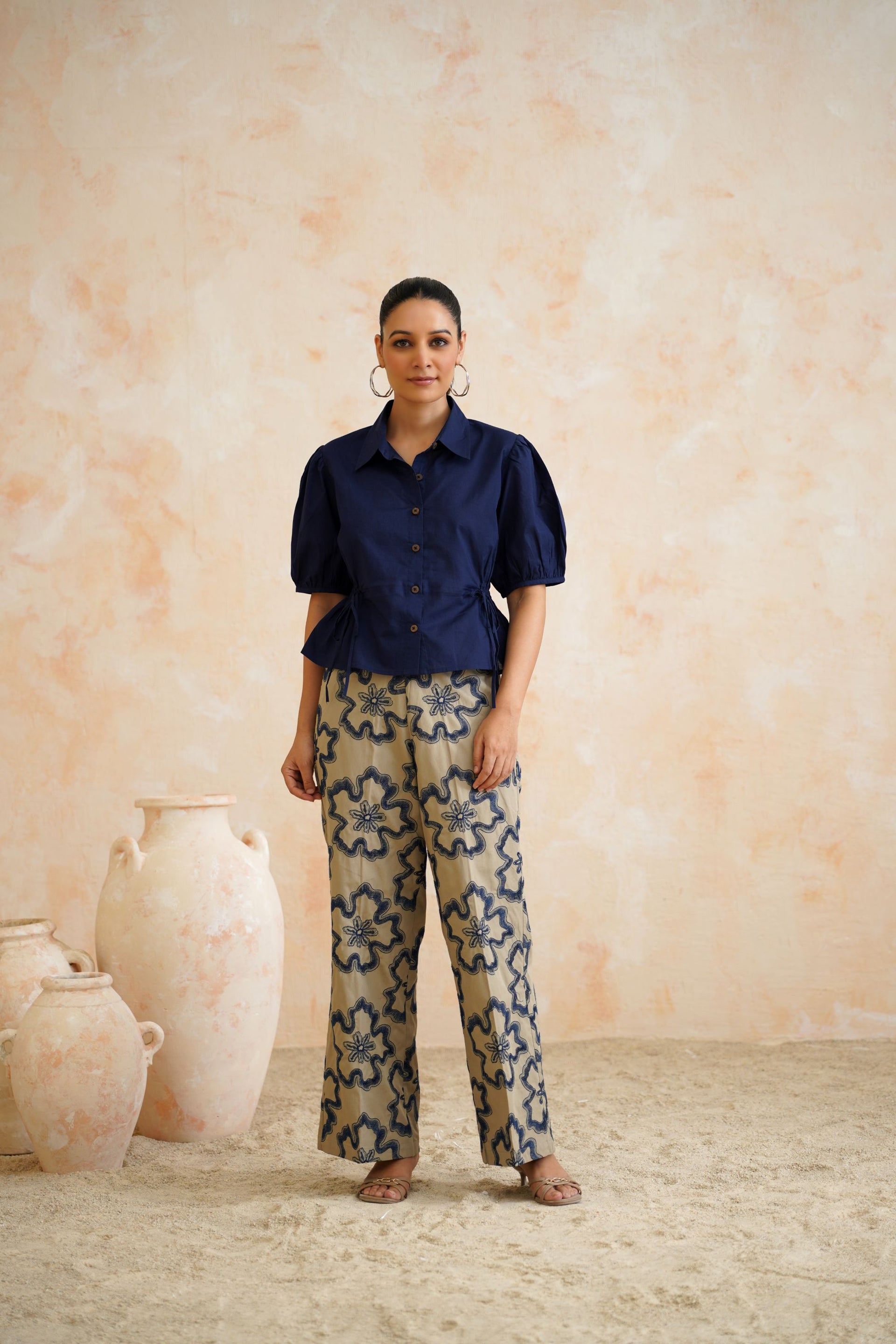 The Indigo Bloom Co-ord Set