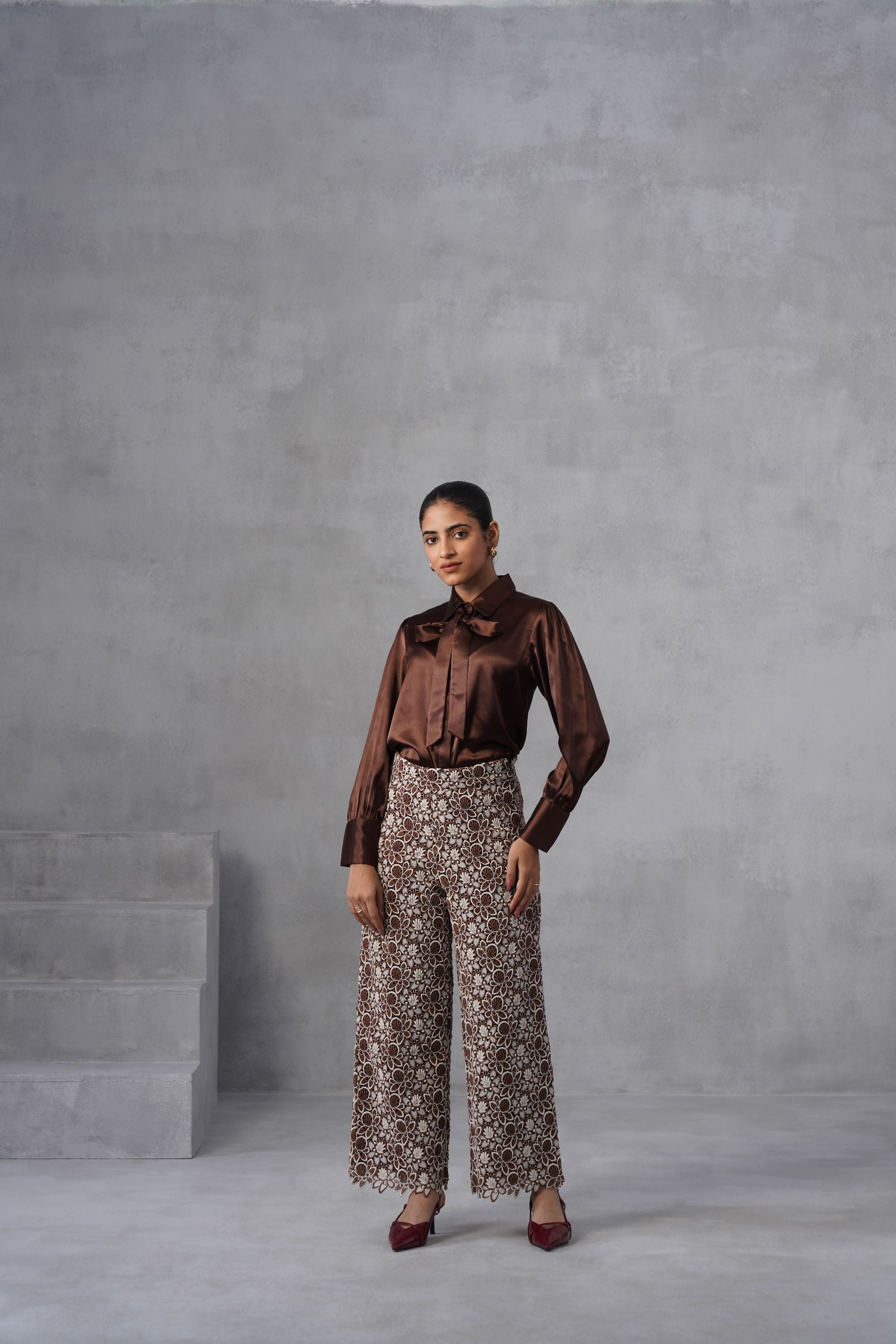 The Cocoa Lace Blazer
