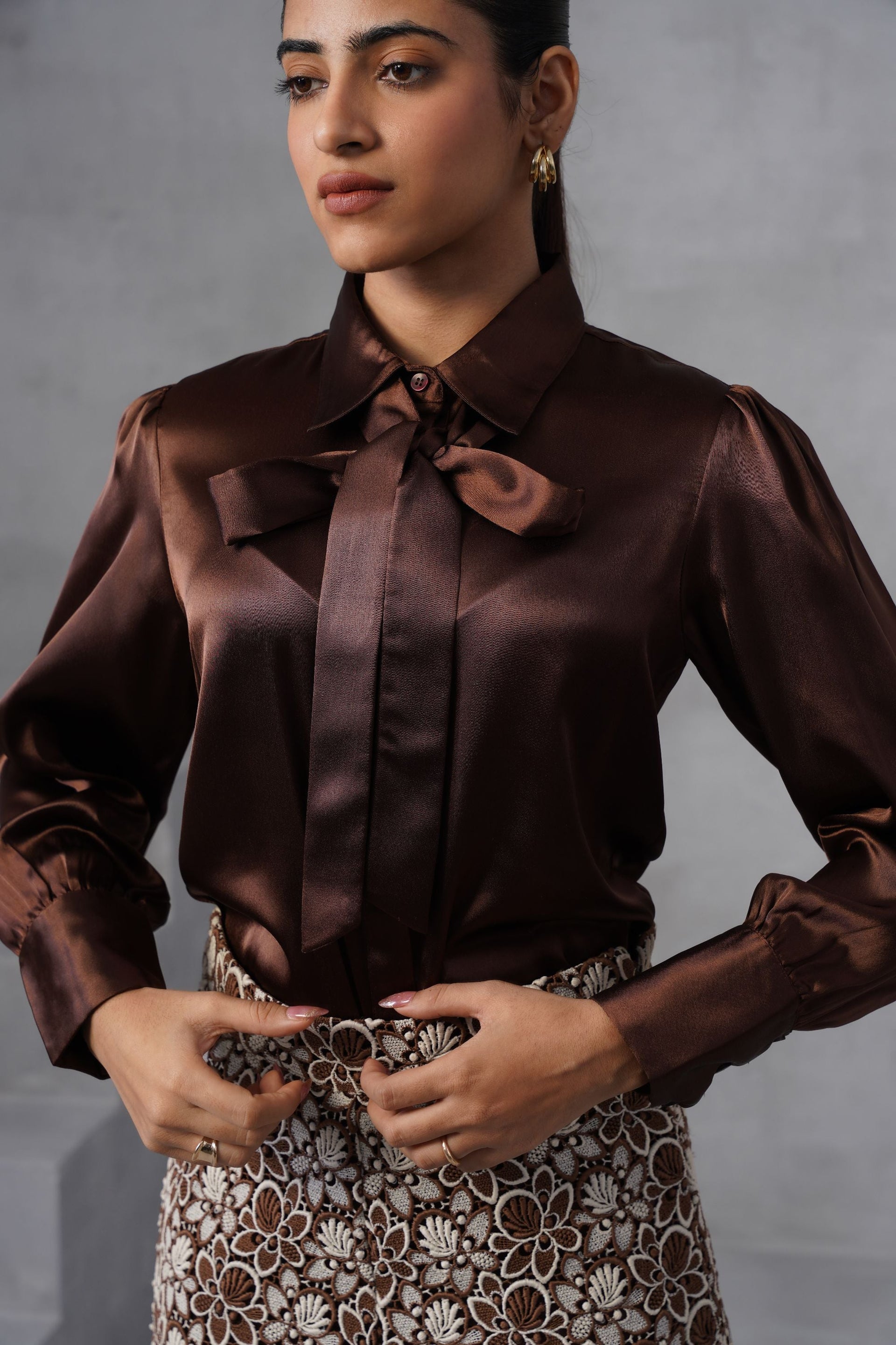 The Cocoa Lace Shirt