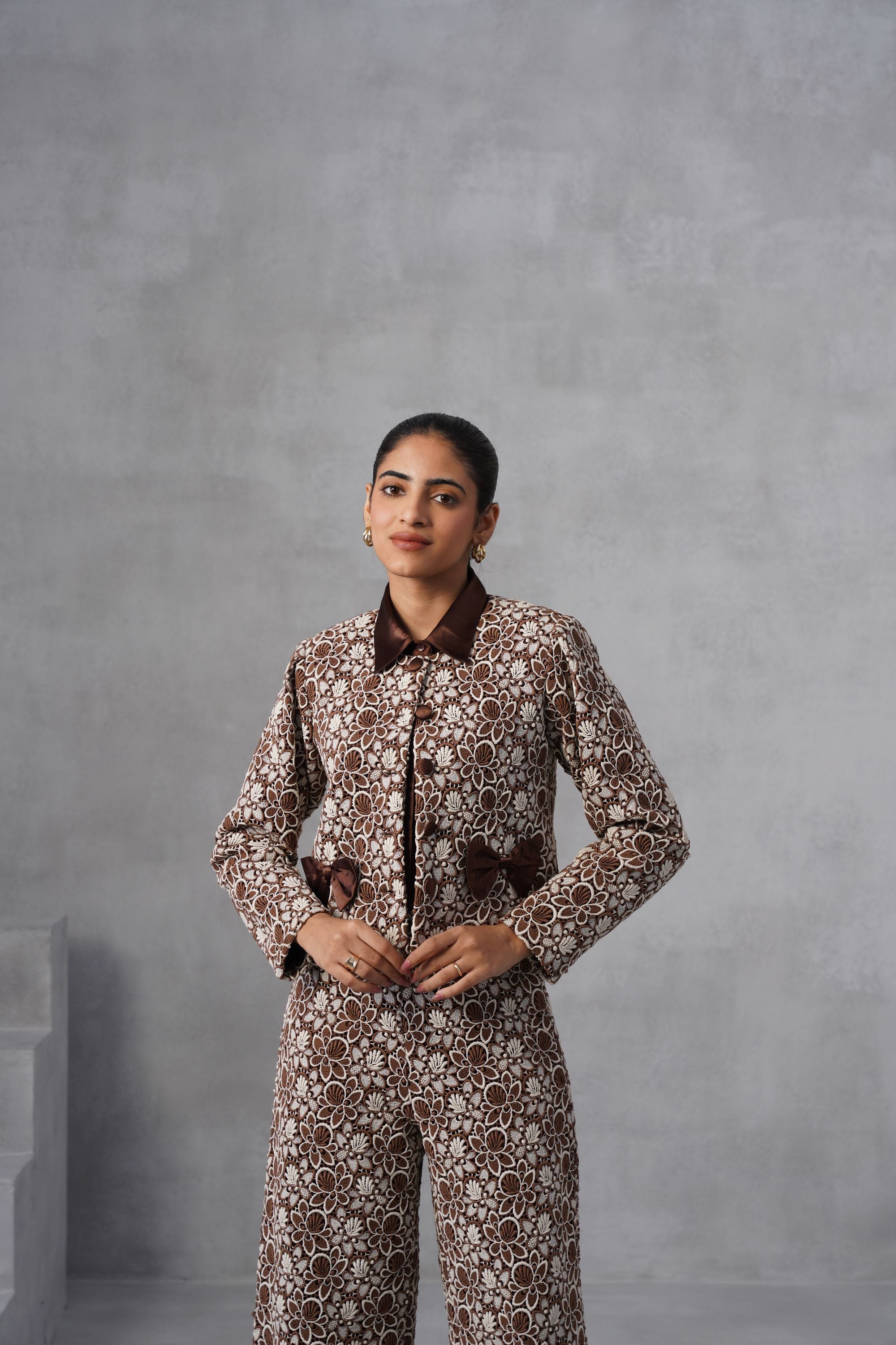 The Cocoa Lace Co-ord Set
