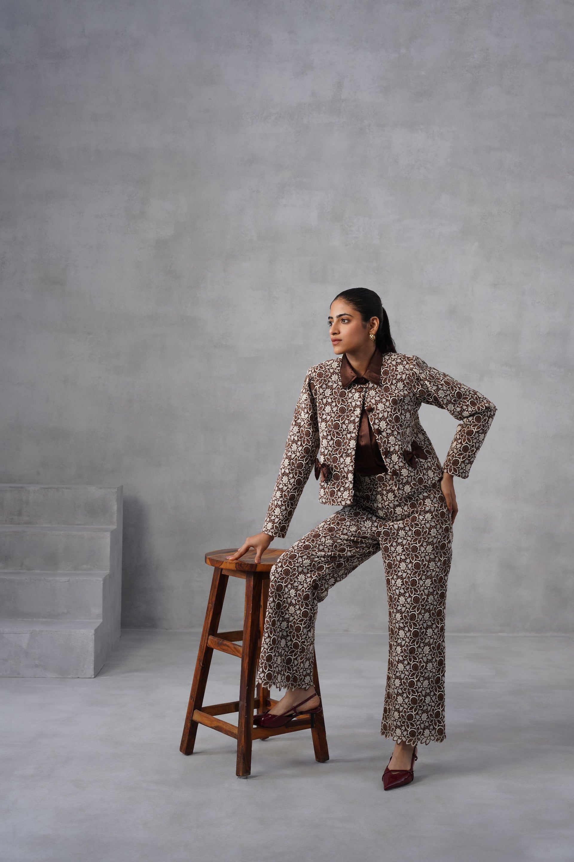 The Cocoa Lace Co-ord Set