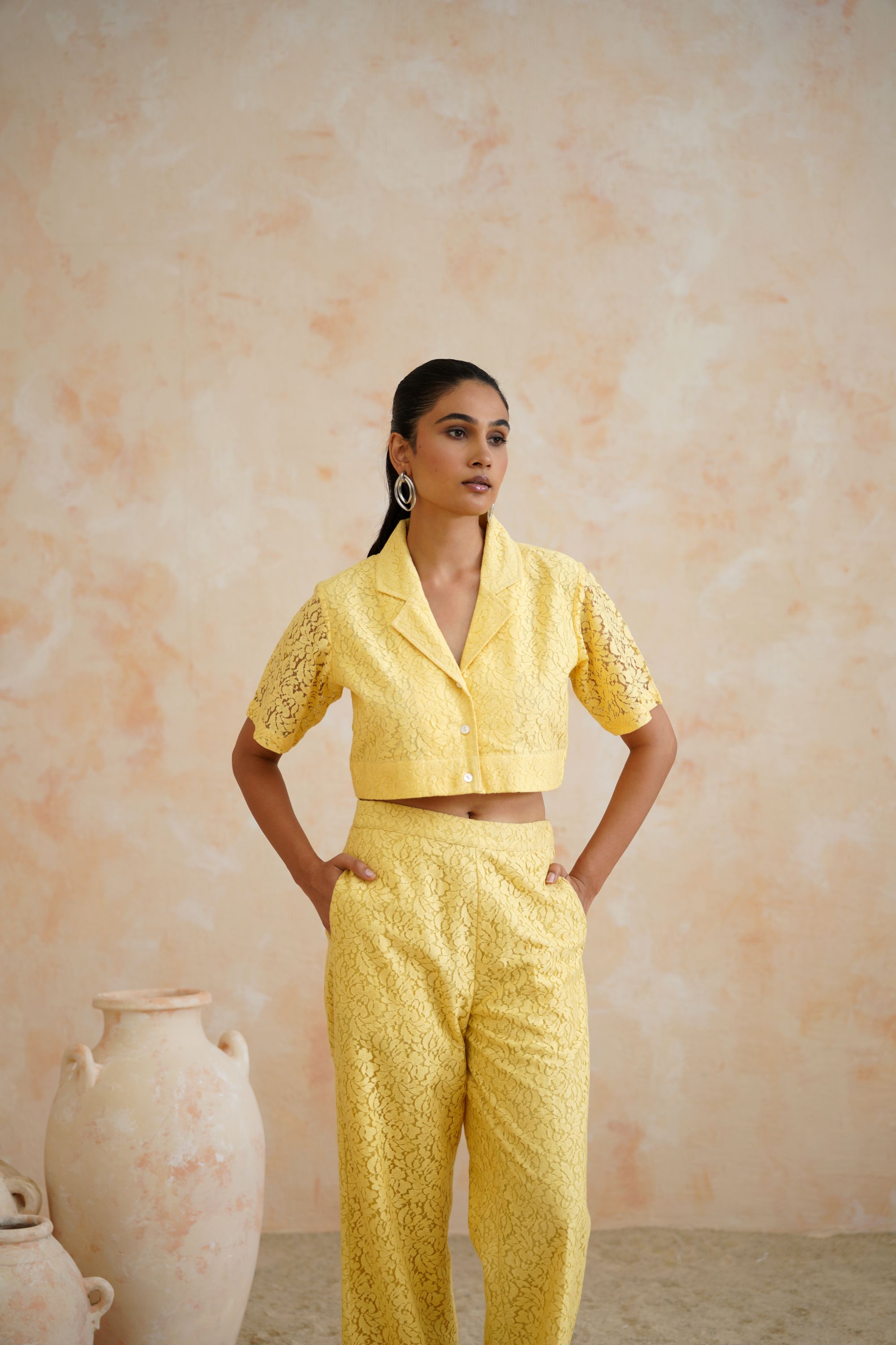 The Lemon Lace Power Co-Ord