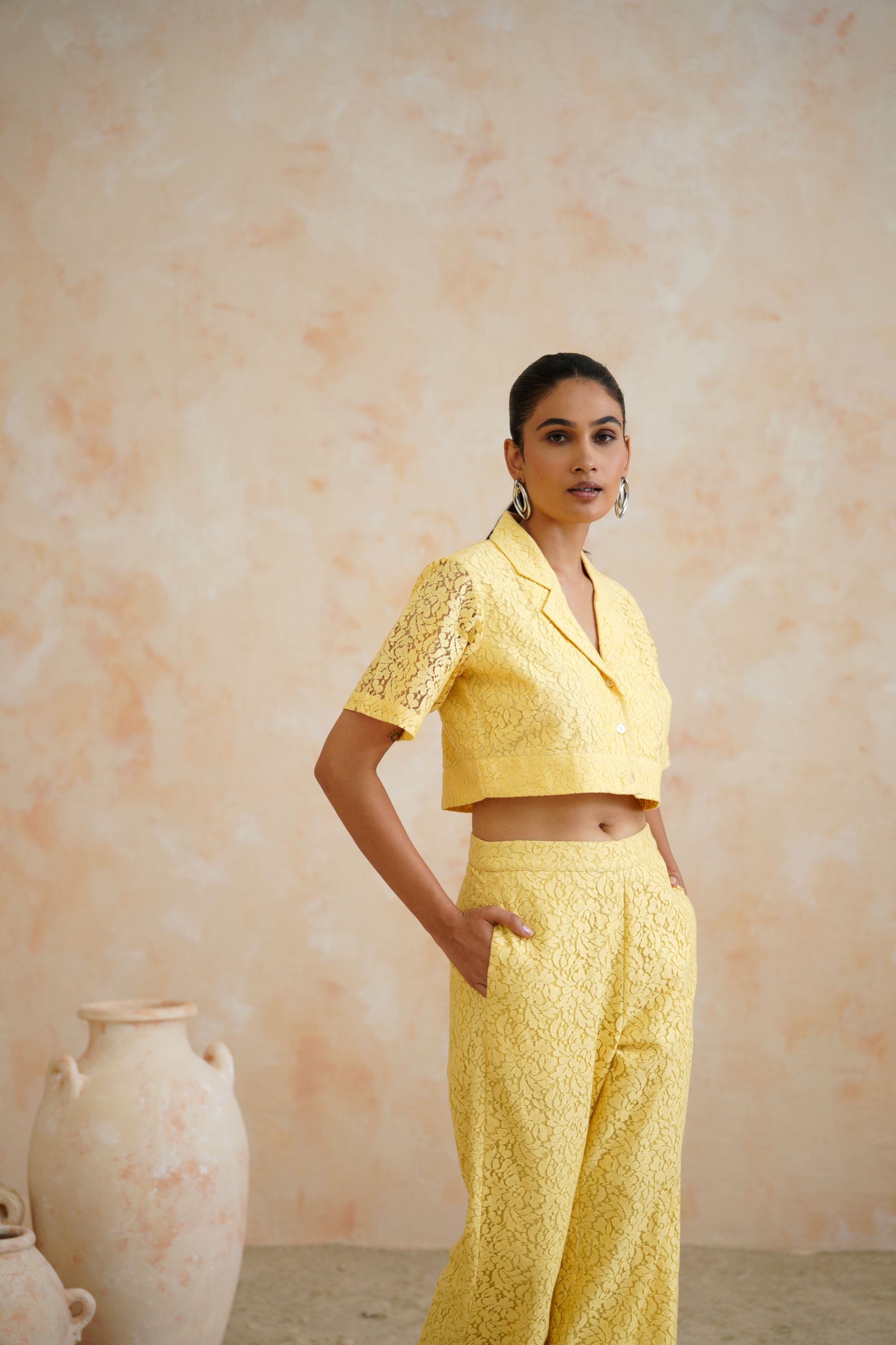The Lemon Lace Power Co-Ord