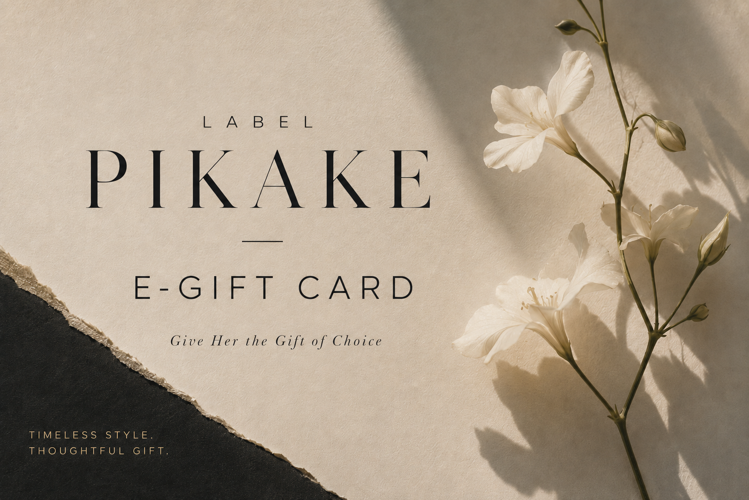 The Label Pikake E-Gift Card